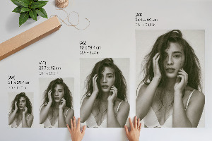 Plagát do izby Elegantný portrét