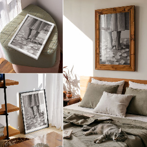 Plagát do obývačky Ženské nohy