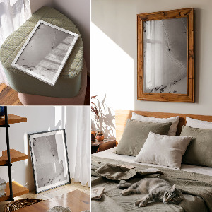 Poster na stenu Jazda lyžiara