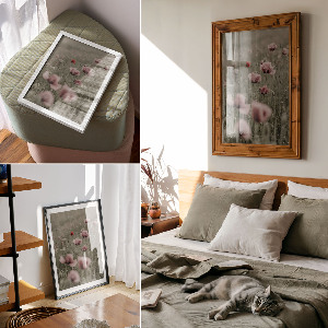 Plagát do izby Jemné maky