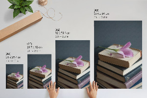 Poster na stenu Kvety a knihy