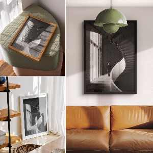 Plagát do obývačky Moderná architektúra