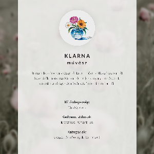 Plagát do izby Kvety v ruke