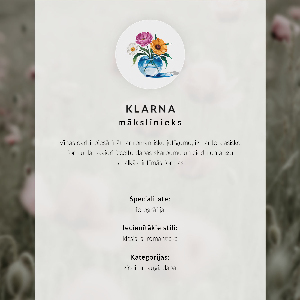 Plagát do izby Kvety v ruke