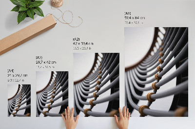 Plagát do obývačky Dynamická štruktúra