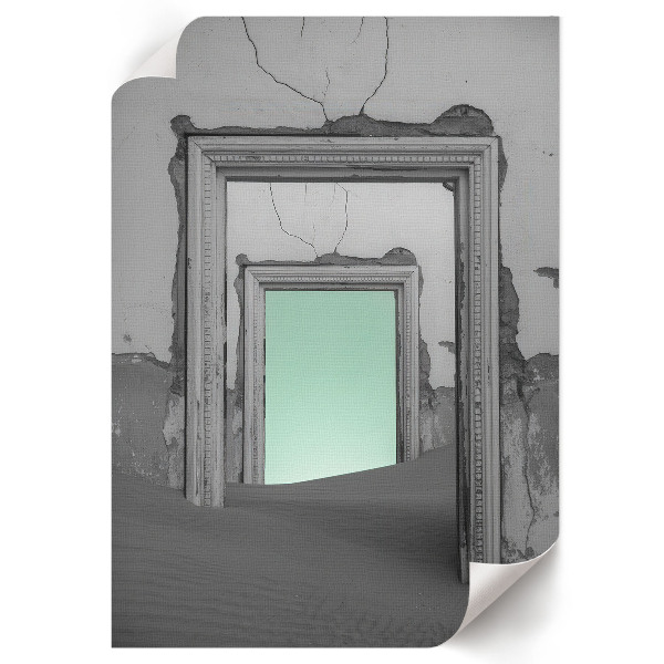 Plagát do obývačky Pieskové chodby