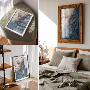 Poster na stenu Zimné podnebie