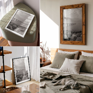 Poster na stenu Most a more