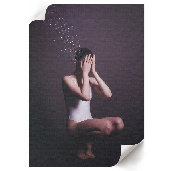 Retro plagát Záhada ženy