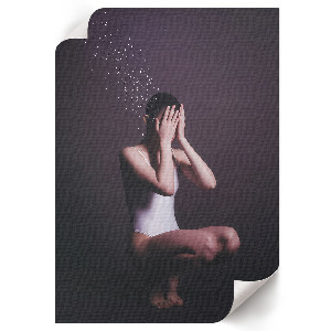 Retro plagát Záhada ženy