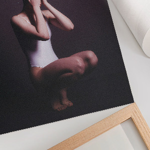 Retro plagát Záhada ženy