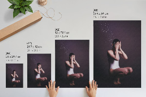 Retro plagát Záhada ženy