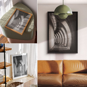 Plagát do obývačky Moderná architektúra