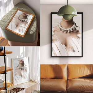 Poster na stenu Umelecký kontrast