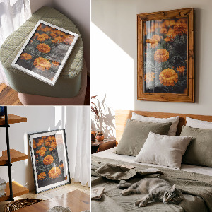 Poster na stenu Letná záhrada