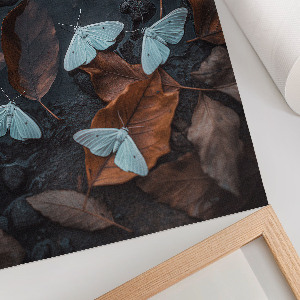 Plagát do obývačky Biele mole