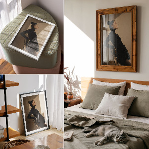 Plagát do obývačky Ženský portrét