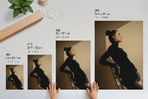 Plagát do obývačky Ženský portrét