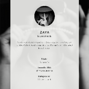 Plagát do obývačky Ženský portrét