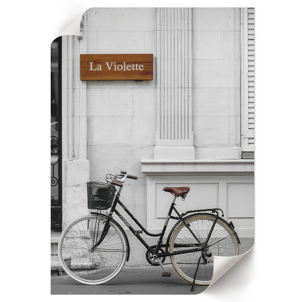 Poster na stenu Bicykel pri stene