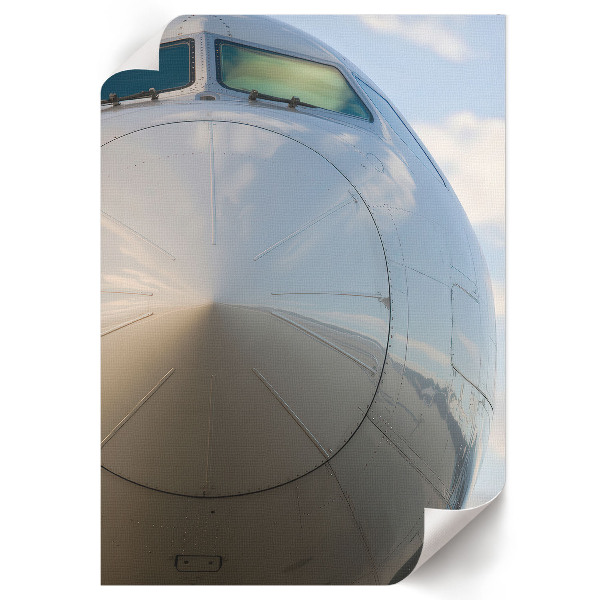 Plagát do izby Nos lietadla