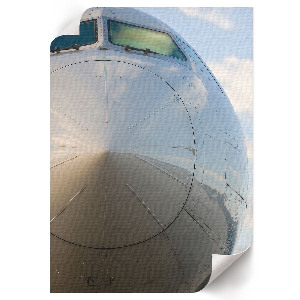 Plagát do izby Nos lietadla