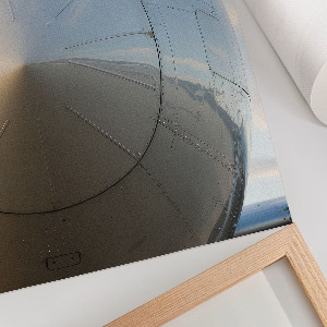 Plagát do izby Nos lietadla