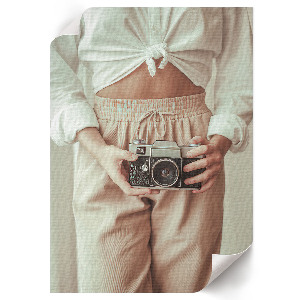 Plagát do izby Retro fotoaparát