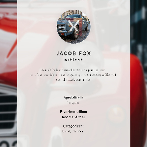 Poster na stenu Klasické vozidlo