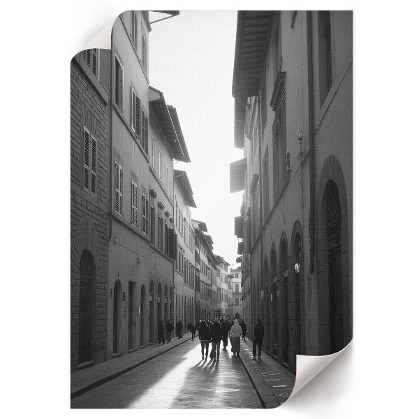 Retro plagát Historická architektúra