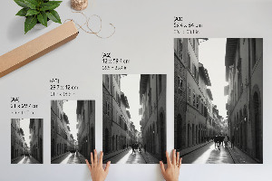 Retro plagát Historická architektúra