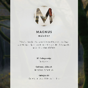 Retro plagát Zimná mágia