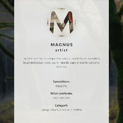 Retro plagát Zimná mágia