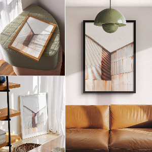 Plagát do obývačky Priemyselný minimalizmus