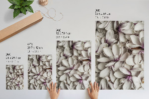 Retro plagát Kvetinový motív