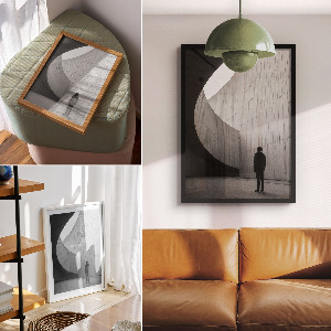 Poster na stenu Minimalistická architektúra