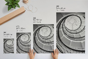 Plagát do obývačky Točité schodisko