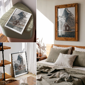 Plagát do izby Horská chata