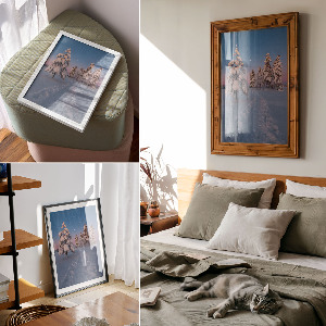 Plagát do izby Zimná krajina