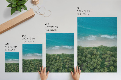 Poster na stenu Tropická pláž