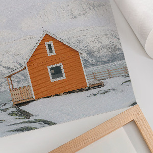 Retro plagát Horská chata