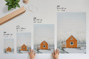 Retro plagát Horská chata