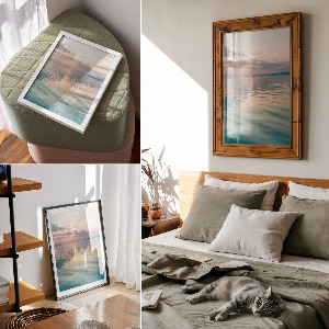 Plagát do obývačky Západ slnka