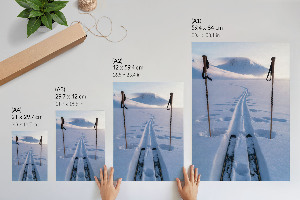 Plagát do obývačky Zimný výhľad