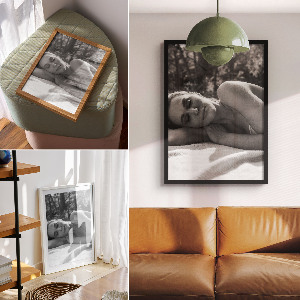 Plagát do izby Relaxačný portrét