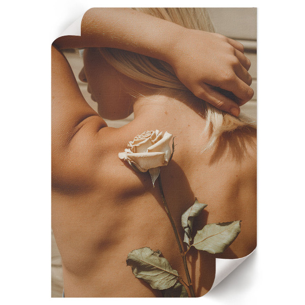 Plagát do izby Ružová intimita