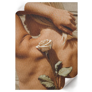 Plagát do izby Ružová intimita