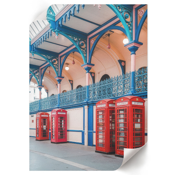 Poster na stenu Retro architektúra