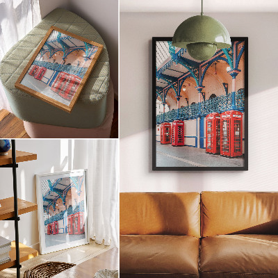 Poster na stenu Retro architektúra