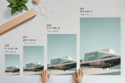 Poster na stenu Moderná architektúra